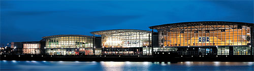 Braehead Shopping Centre at Night